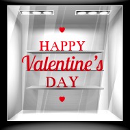 Αυτοκόλλητο βιτρίνας - Αγίος Βαλεντίνος 22